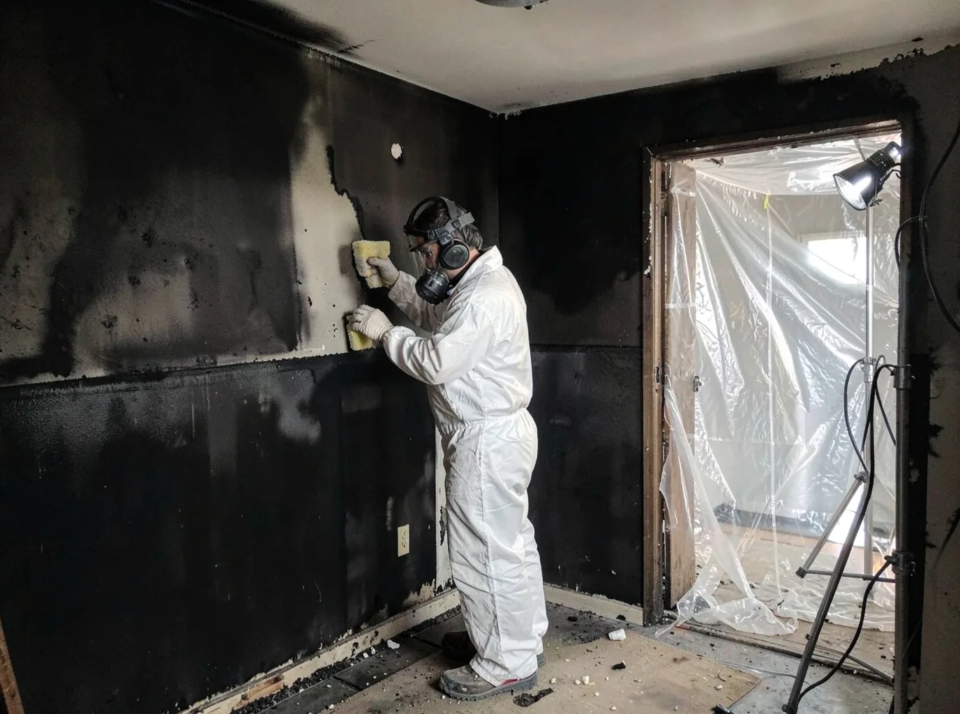 Fire Damage Restoration company in Lewisville, OH